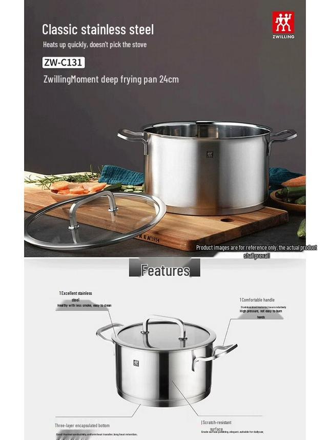ZWILLING Zwilling Moment 24cm Deep Pot