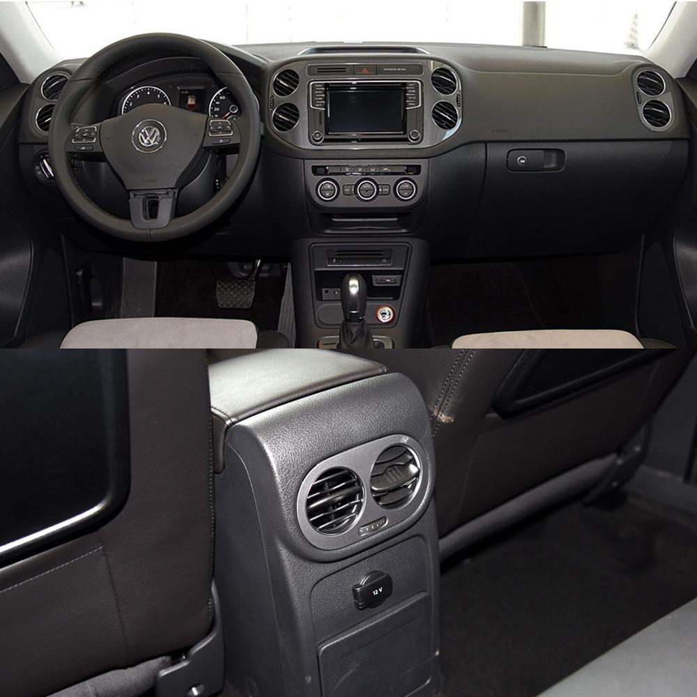 Car Interior Air Conditioning AC Vent Grille Outlet Cover For VW Volkswagen Tiguan 2010 2011 2012 2013 2014 2015 2016 2017