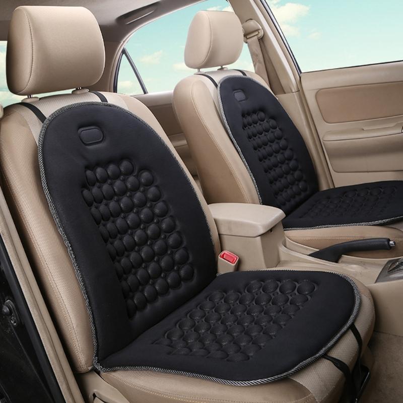 Universal Automotive Massage Pad Lumbar Support Car Seat Cushion Cover For Optimal Comfort In Long Drives