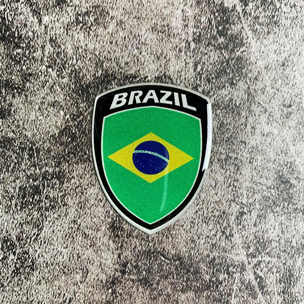3D Odblaskowe Naklejki z Żywicy Epoksydowej Flagi Narodowe Motocykl Skuter Karoseria Zbiornik Paliwa Kask Osłona Silnika Emblematy Naklejki Akcesoria