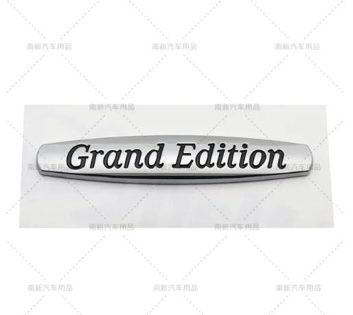 1X EDITION 1 Night Edition C300 C200L GLA CLA Chrome Silver Black Badge Car Styling Logo Stickers Emblem for Mercedes Benz AMG