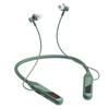 Fones de Ouvido BT-8 Bluetooth Sem Fio para Esportes com Neckband, Slot para Cartão, Bateria Grande, Display Digital e Recurso de Cancelamento de Ruído.