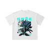 260 GSM Double Yarn 32 Count 100% Cotton Kaiju No 8 V4 Print Unisex Heavy Cotton T Shirt