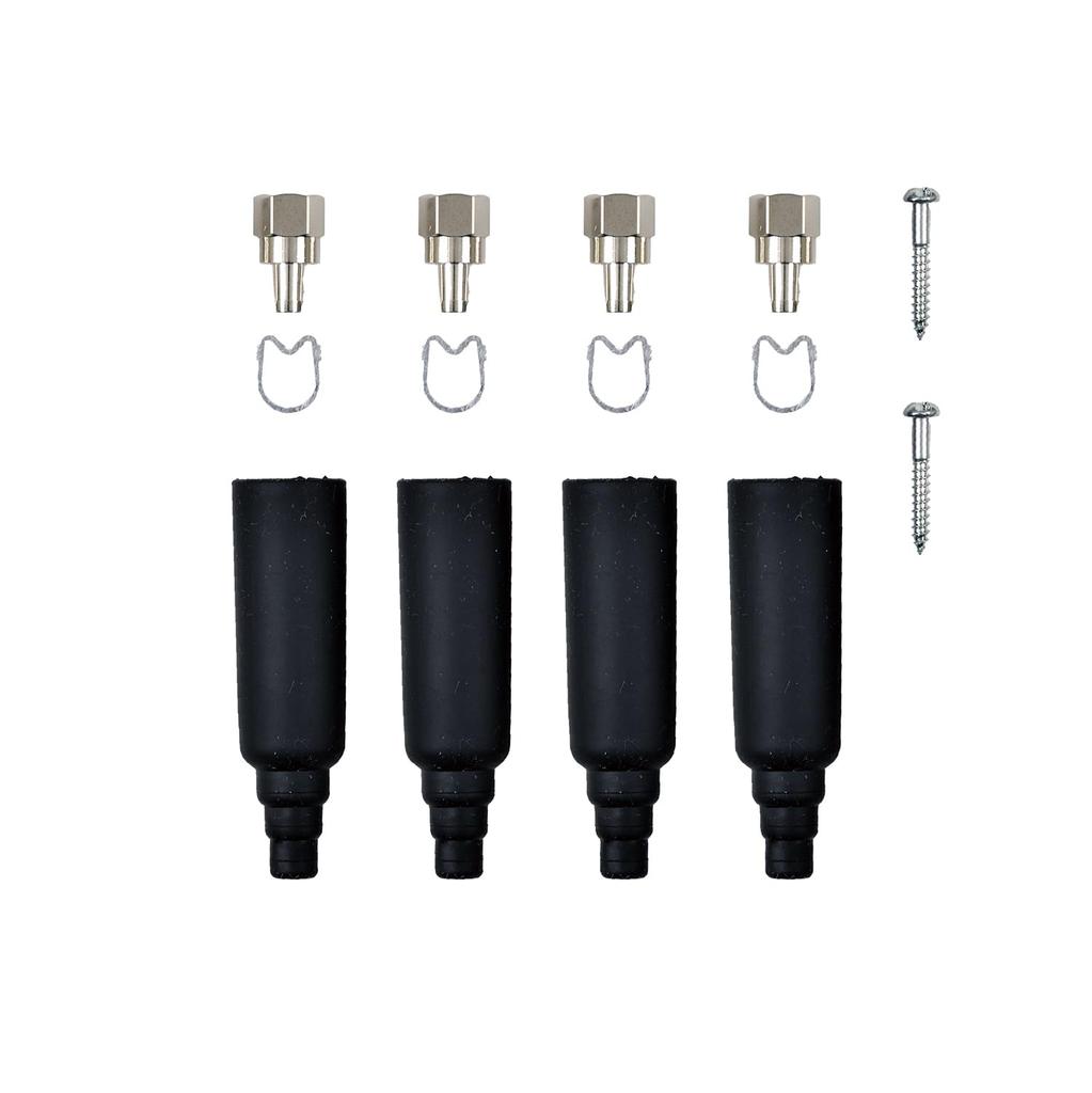 Nippon Antenna DME3-BP Outdoor 3-Way Splitter, 4K/8K Compatible, F-Type Terminal, Single Current Passing Terminal