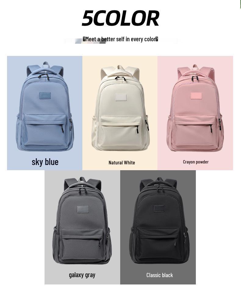 Trendy Japanese Korean Style Large Capacity School Backpack for Teens