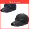 Baseball Jeans Letter Cap Peaked Caps Man Ear Protection Hat Casual Fashion
