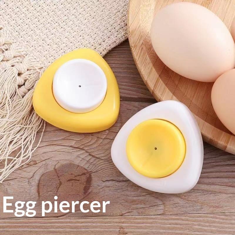 Egg Punch Needle Egg Drill Piercer Household Egg Hole Puncher Anti Crack Egg Tool For Boiled Steamed Eggs Kitchen Cooking Gadget