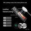 NFC Fonksiyonlu Telefon Kılıfı E Ink Ekran Telefon Kılıfı NFC APP Yenileme AI Telefon Kılıfı iPhone 15 PRO Max DIY Kılıfları E Ink Telefon Kılıfı