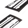 For BMW X5 X6 F15 F16 Car Carbon Fiber Texture Interior Center Control Air Condition Panel Volume Switch Frame Cover Trim