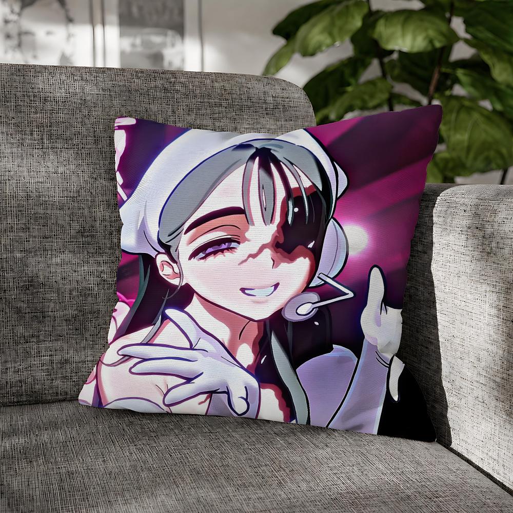 Game Alien Stage Idol Survival Cushion Cover Decorative Pillowcase Soft Short Plush Cozy Durable Sofa Home Decor Items Gift