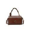 New flip bag single shoulder crossbody lock chain bag small square bag fashionable versatile commuter women's bag tide