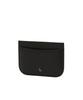 Hazzys Men Acc Black Logo-Decorated Cowhide Card Holder Hjho6F156Bk
