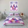 "Unicorn Rainbow Fantasy Decor Set" Bedding Set with 1 Duvet Cover 2 Pillowcases Single Double King Queen Gift