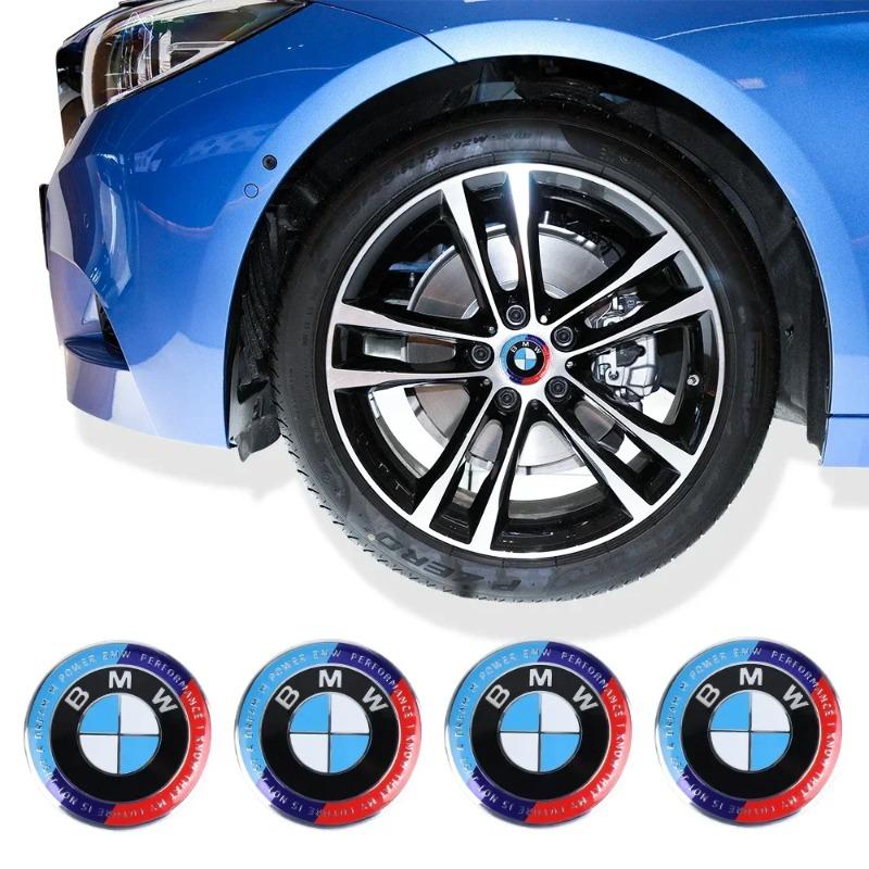 56/68mm Car Wheel Center Covers Hub Caps Auto Badge Hubcaps Replacement Ffor BMW M3 M5 M6 X1 X3 E46 E90 E39 F10 F20 F30 G20 E60 M
