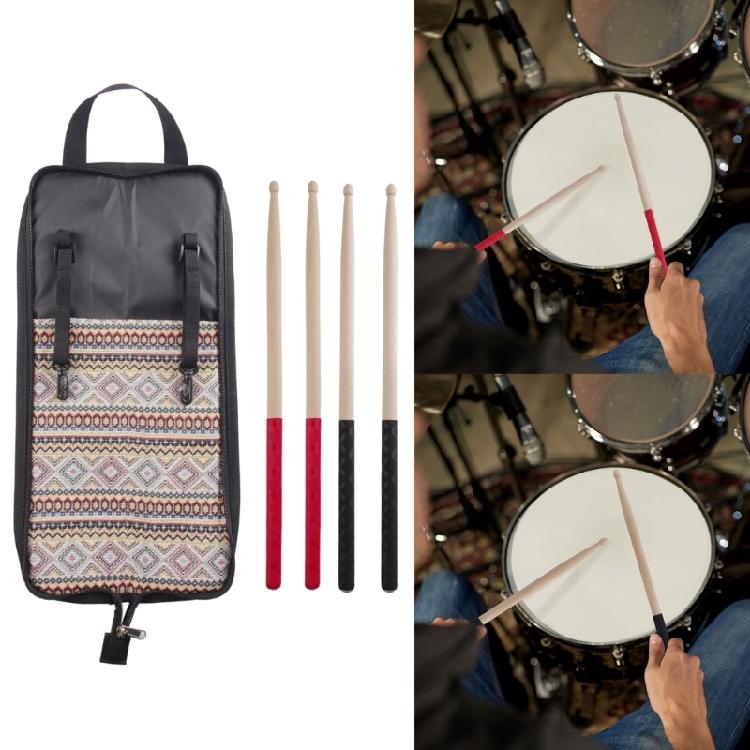 Schlägertasche Große Kapazität Schlägertasche mit 5A Drumsticks Leicht zu tragen