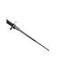 (37in, Black) 37-inch Extra-Long Telescopic Emergency Tool for Outdoor Safety Black Gift