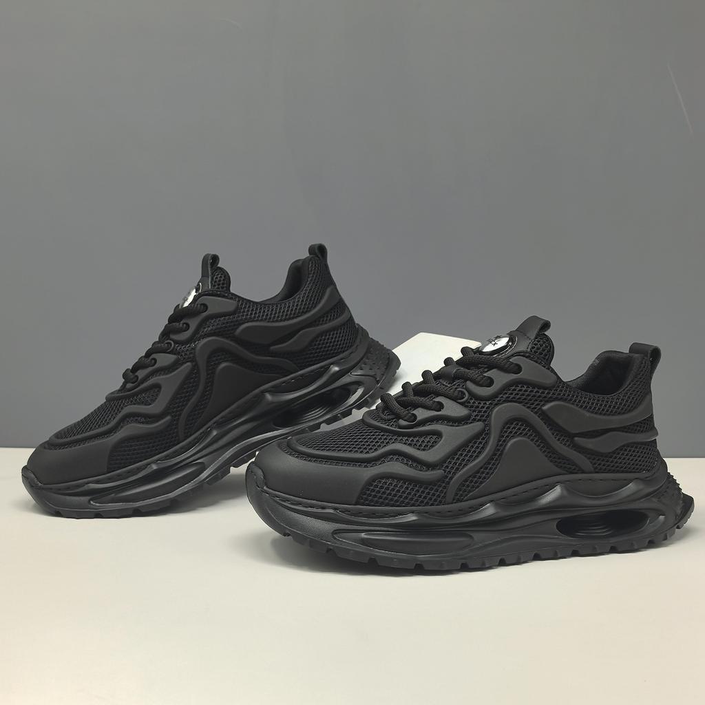 New ModelMen'S Summer Platform Sports Casual Shoes Versatile Mesh Men'S Shoes Breathable Increase Trend Dad Shoes Men