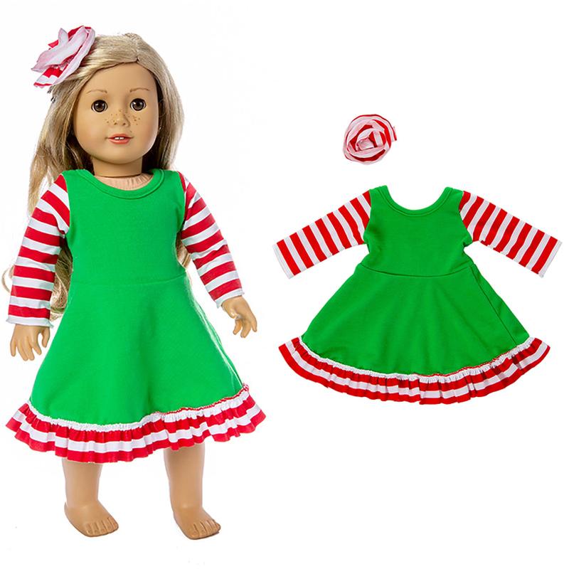 18 Inch Meisjespop Kleding Winterjas voor 43cm Baby pasgeboren Poppenoutfit Jas