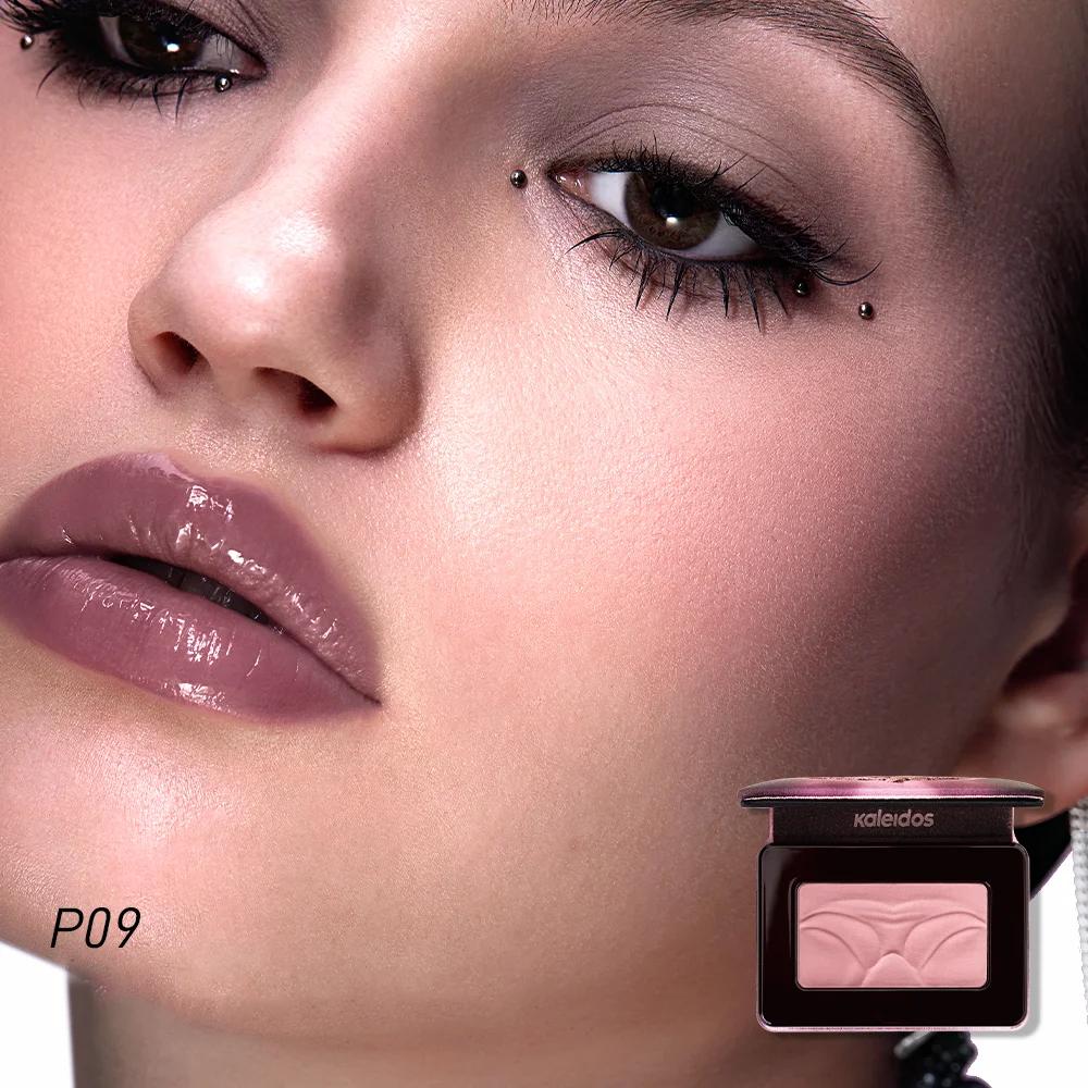 Kaleidos Matte Blush High Pigment Lightweight Long Lasting Natural Glow Buildable Sun Kissed Vegan Clean Beauty Face Makeup