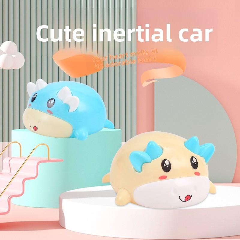 Toy Inertia Cow Car With Plastic Animal Design For Kids Play And Development