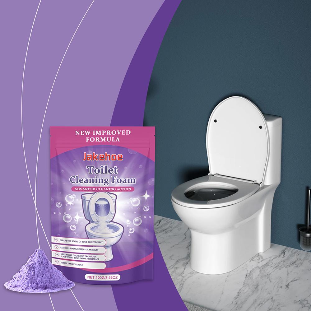 Toilet Bowl Cleaner Self Activating Stain Remover For Toilet Miracles Deep Supplies Foam Powder R5Y6