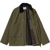 Carhartt WIP FW24 K Fullscreen Clarton Jacket Front Inner Pocket Square Label Long Sleeve Casual Loose Comfortable Jacket Men Jackets I033871-2JB-XX