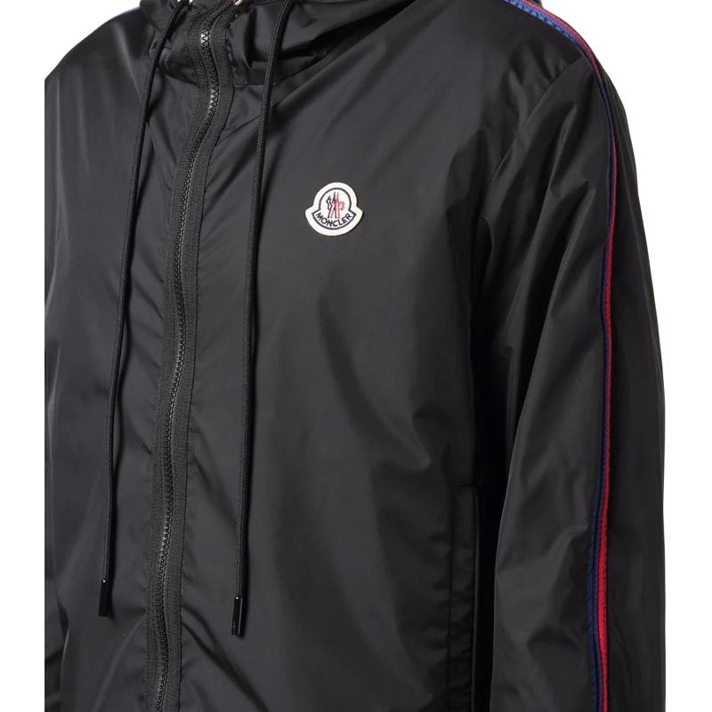 Moncler Jackets Men's Black Hooded (Non-detachable) Moderate H10911A0008568352999