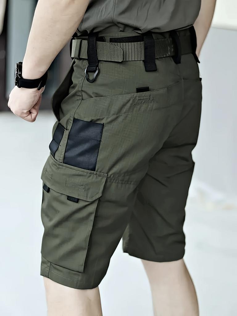 [Tactical Cargo Shorts] Durable, Lightweight Men's Tactical Cargo Shorts | Multi-Pocket High Quality Outdoor Shorts for Camping, Hiking, Fishing