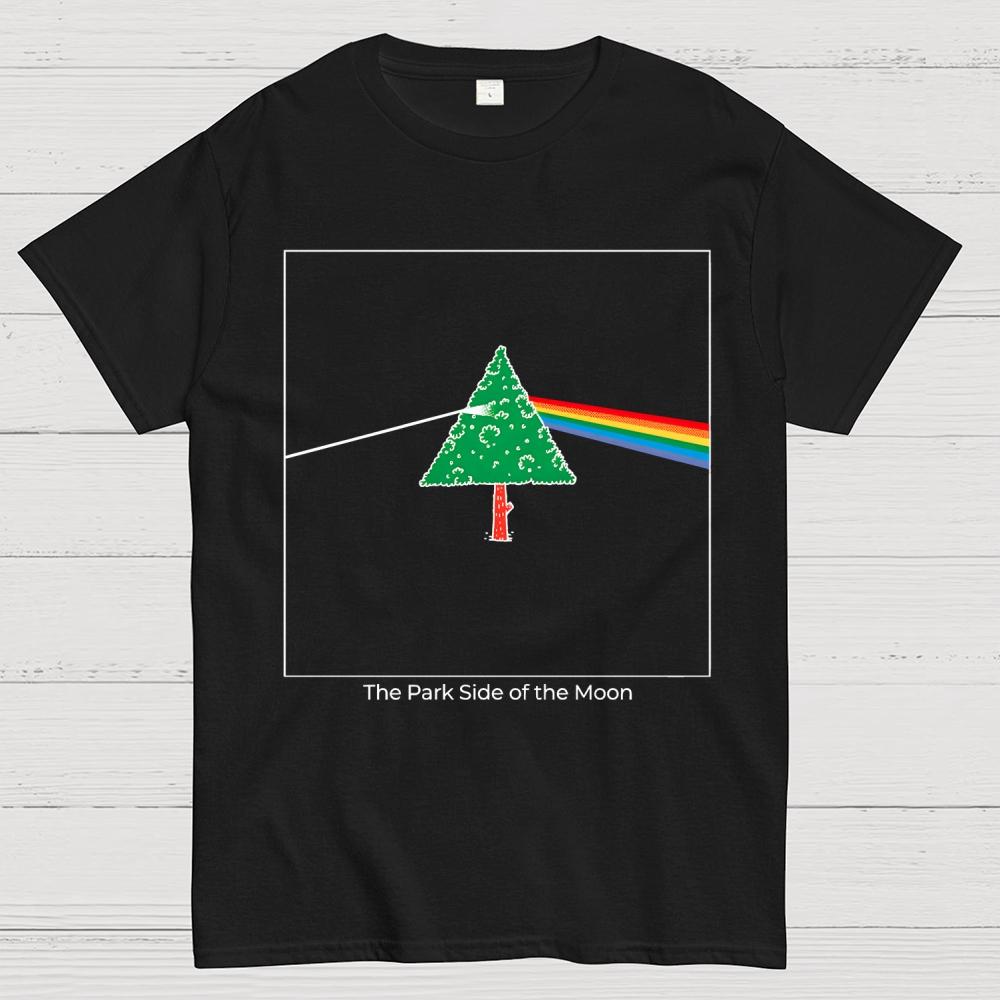 The Park Side of the Moon Cotton Summer Casual Cool Loose T-Shirt