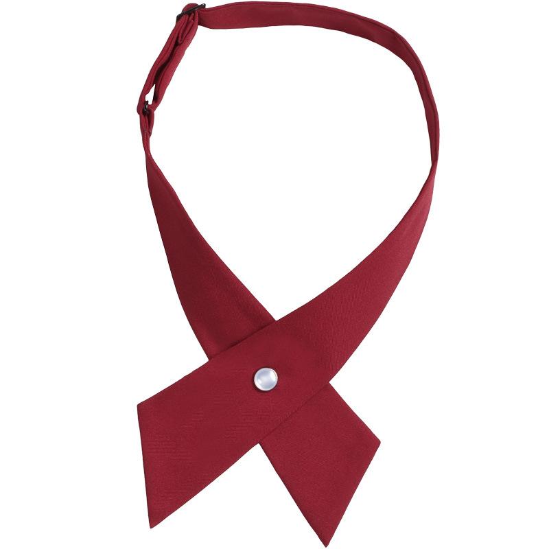 Jk Bow Tie Female Japanese College Style Red Bow Tie Shirt Accessories Bachelor Suit Feather Bow Sailor Suit Decoration