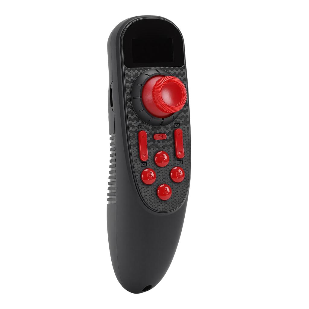 RC Transmitter and Receiver 2.4G 6 Channels Single Hand RC Boat Remote Controller with Joystick Dual Motor