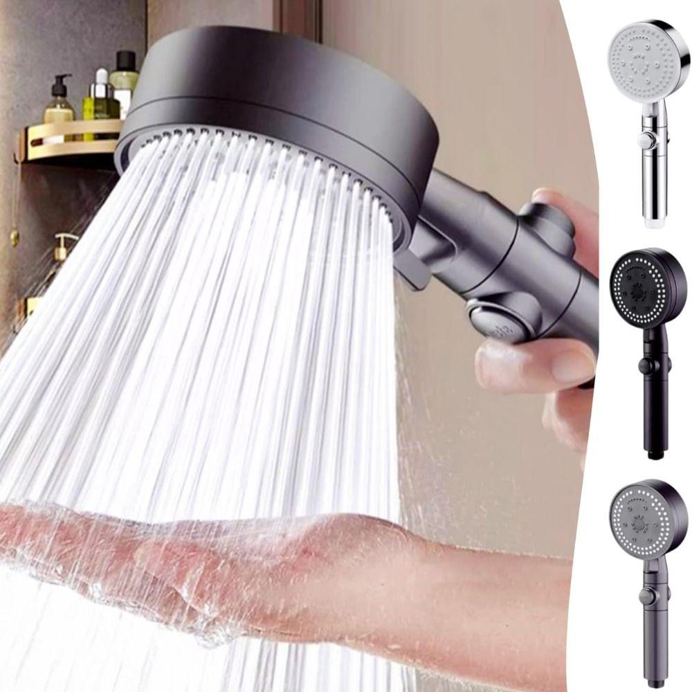 8 Spray Mode Shower Head ABS Shower Sprayer Portable Shower Sprinkler Bathroom