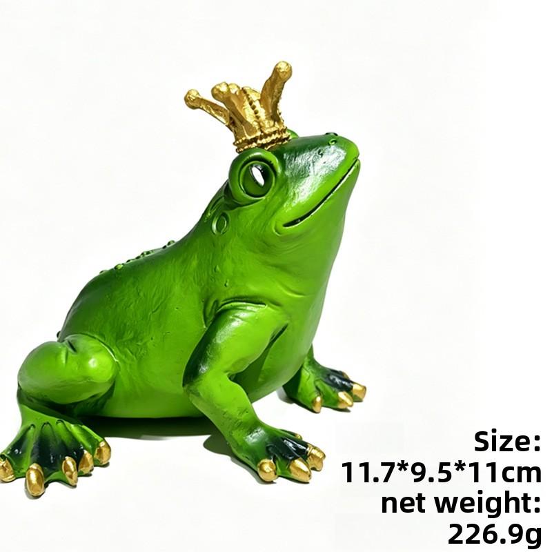 New Resin Frog Band Figurine - Creative Garden Decoration for The Courtyard - Cute Animal Handicraft