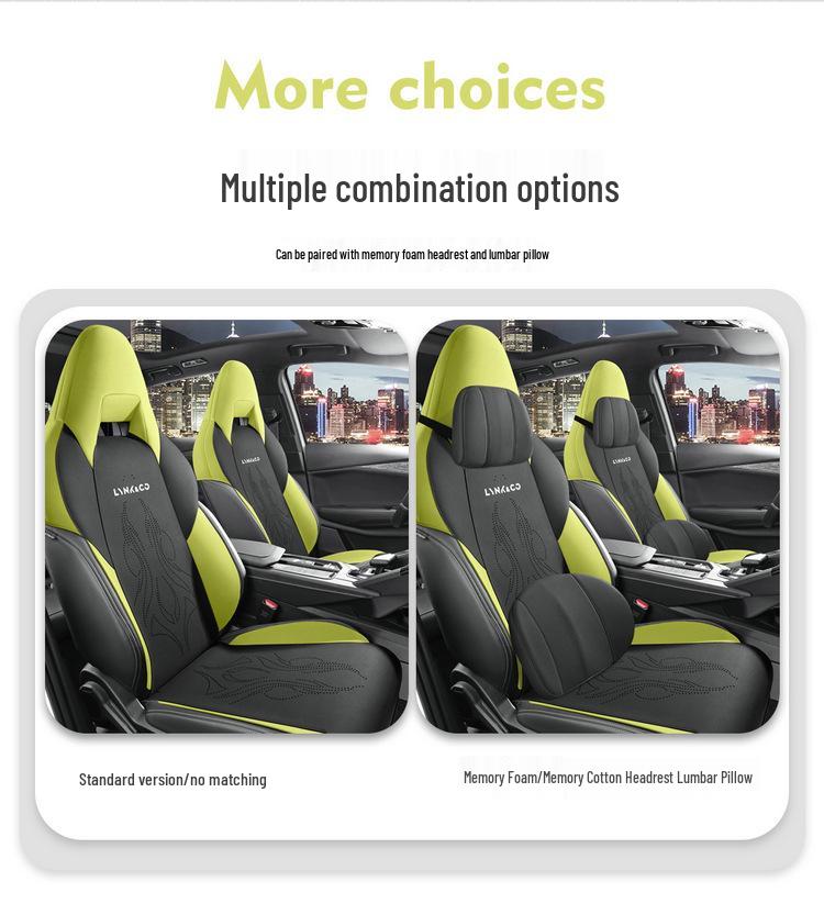 Lynk&Co 06 Semi-Enclosed Car Seat Cushion for Five-Seat Models
