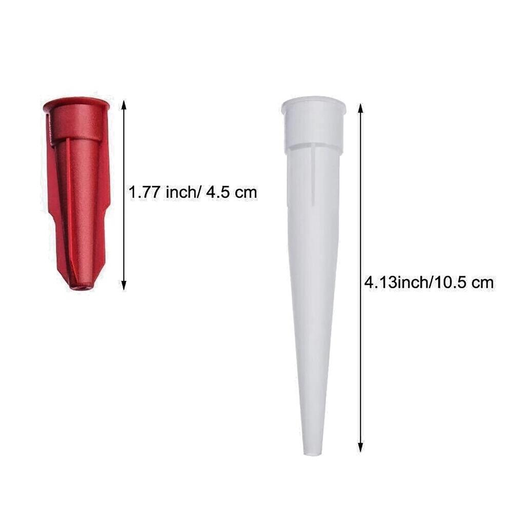 Hand Tools Caulking Nozzles Silicone Tube Nozzle Cap 10.5cm