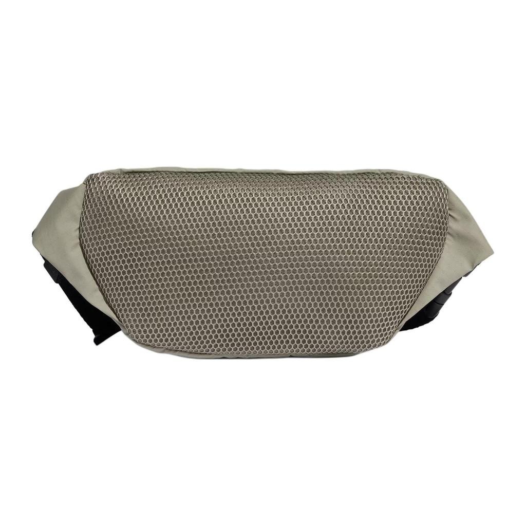 Adidas Layered Polyurethane One Shoulder Fanny Pack Regular Unisex Pebble Silver Gray & Black & Gray IQ0906