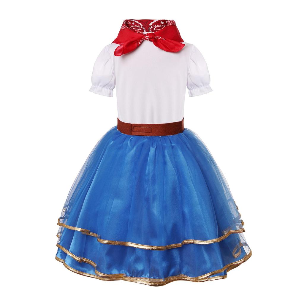 Children's Western Cowboy Costume Halloween Cowboy Outfit Set for Party Performances and Cosplay