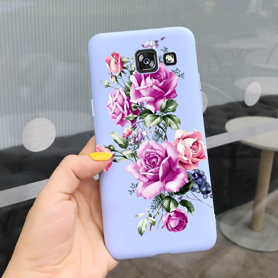 A5 2016 Case For Samsung Galaxy A5 2017 Cover A520 SM-A520F Popular Flower Shockproof Bumper For Samsung A5 2016 A510 Soft Funda
