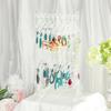 Dangle Earring Hanging Organizer Acrylic Ear Studs Display Rack for Retail Show Personal Exhibition Earring Holder Stand