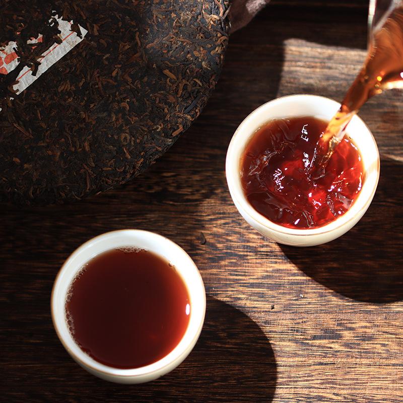 Tea Ripe Tea Cake Royal Scent Banzhang Health Care 357g Banzhang Pu-erh