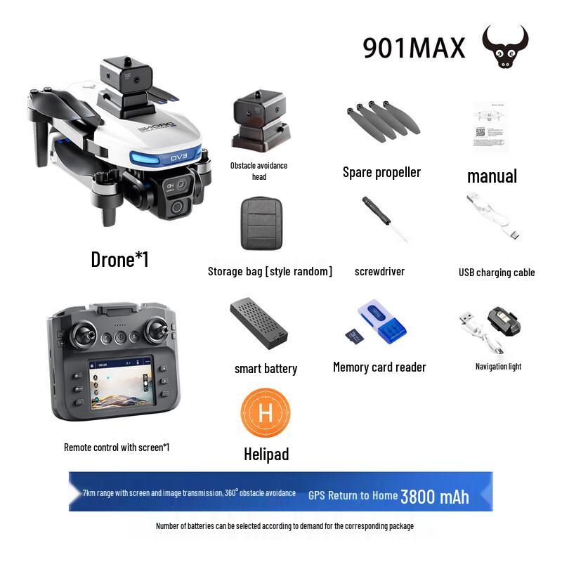 Beast SG901 MAX GPS Drone with Obstacle Avoidance (CN version)