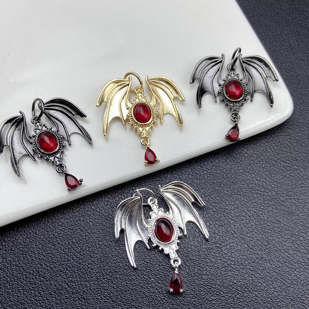 Gothic Victorian Bat Wing Zircon Jewelry Accessories