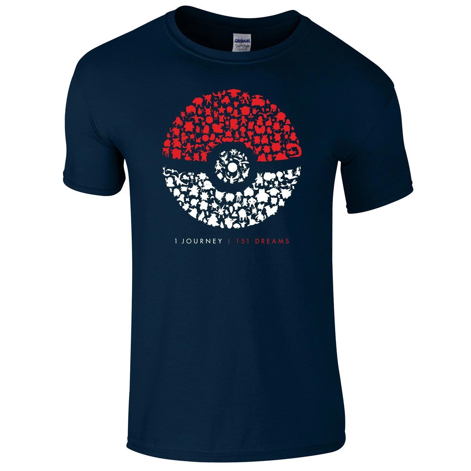 Death Star Pokeball T-shirt Pokemon Star Wars Inspired Funny Men Top Father day 2XL