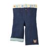 MIKIHOUSE HOT BISCUITS Indigo Size M for Boys and Baby Clothing Leggings, Blue, (80-90cm), 70-9808-686, Girls,