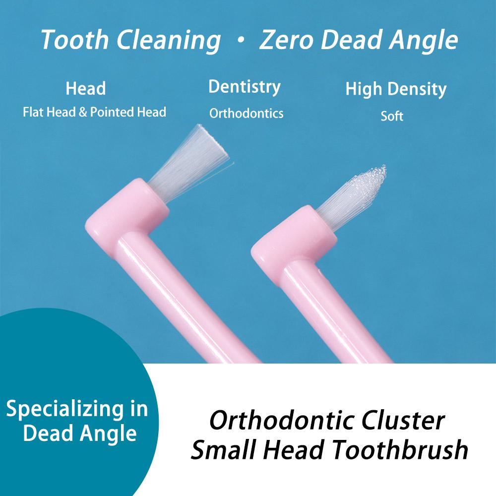 Wisdom Tooth Interdental Tooth Brush Fissure Head Flat Single Brush Slit Between The Teeth