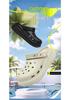 Women's Thick-Soled Perforated Outdoor Shoes: Hook Heel & Closed Toe, Two-Way Wear, Soft EVA Garden Sandals