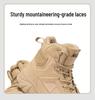 Men's Wear-Resistant Tactical Hiking Boots - Lace-Up, Outdoor Casual, Large Sizes Available