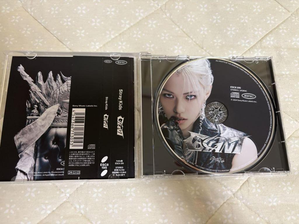 [USED] GIANT (Felix edition) - StrayKids, opened