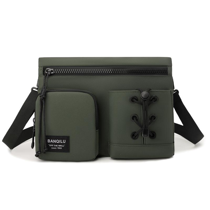 Ανδρική Υπαίθρια Τσάντα Ταχυδρόμου για Μετακινήσεις Μεγάλης Χωρητικότητας Τσάντα Ώμου