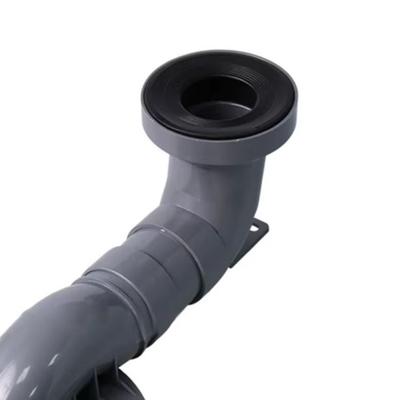 Toiletten-Siphon-Schieber: PVC, Verstellbare, Geruchsdichte & Auslaufsichere Lösung Für Passende Ablaufrohre Mit Einem Durchmesser Von 110 mm Toilettenteil